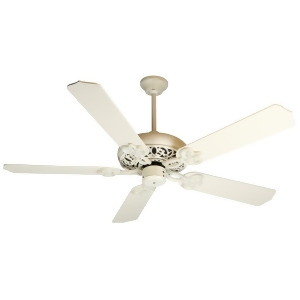 Craftmade Ceiling Fan Antique White Distressed Cecilia w/ 52 Blades K10615 - All