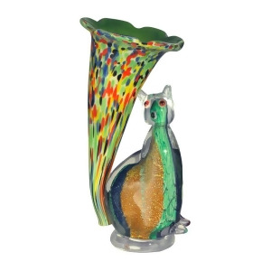 Dale Tiffany Cat Lily Favrile Accent Lamp Aa12093 - All