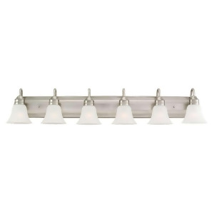 Sea Gull Lighting Six Light Wall/Bath in Antique Brushed Nickel 44855-965 - All