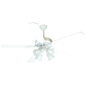 Craftmade Ceiling Fan White Cd Unipack w/ 52 Blades K10632 - All
