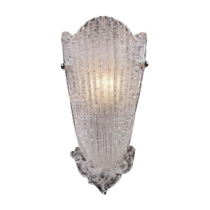 Elk Lighting Providence 1 Light Sconce in a Silver Leaf Finish 1510-1 - All