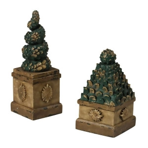 Sterling Industries Set of 2 Topiary Tree Boxes in Dana 93-19316-S2 - All