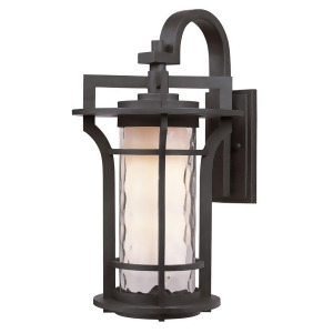 Maxim Lighting Oakville 1-Light Outdoor Wall Lantern in Black Oxide 30484Wgbo - All