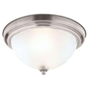 Sea Gull Lighting Close to Ceiling 1-Light Antique Brushed Nickel 77063-965 - All