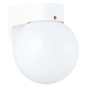 Sea Gull Lighting Single-Light Outdoor Wall Lantern in White 8753-15 - All