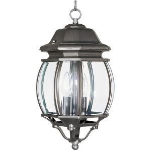 Maxim Crown Hill 3-Light Outdoor Hanging Lantern Rust Patina 1036Rp - All