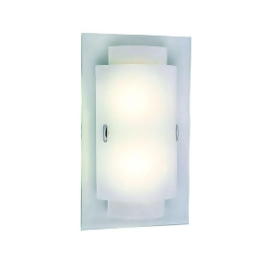 Trans Globe Gu 24 Double Rectangles Wall Sconce Polished Chrome Pl-mdn-843 - All