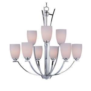 Maxim Lighting Rocco 9-Light Chandelier in Polished Chrome 20026Swpc - All