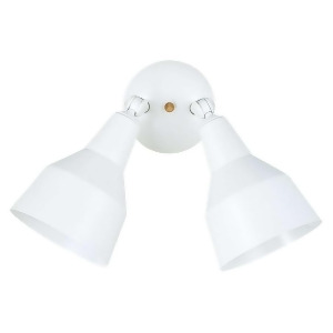 Sea Gull Lighting Adjustable Piedmont Swivel Flood Light in White 8607-15 - All
