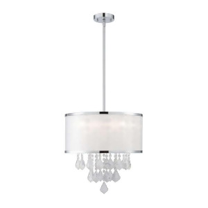 Canarm Reese 4 Light Chandelier in Chrome Ich435a04ch9 - All