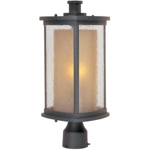 Maxim Lighting Bungalow 1-Light Outdoor Pole/Post Lantern in Bronze 3150Cdwsbz - All