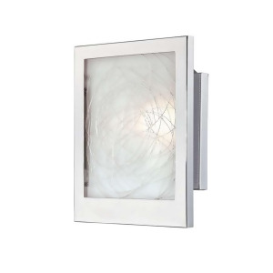 Lite Source Wall Lamp Chrome Glass Shades Ls-16949 - All