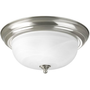 Progress 2-Light Close-To-Ceiling Fixture. in Brushed Nickel P3925-09eb - All