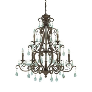 Craftmade Englewood 9 Light Chandelier French Roast 25629-Fr - All