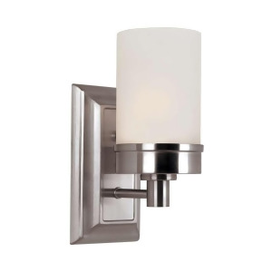 Trans Globe 1 Light Wall Sconce in Brushed Nickel 70331Bn - All