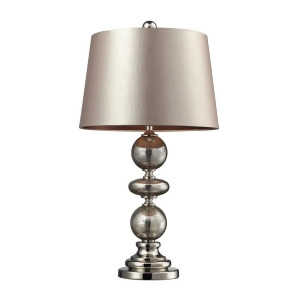 Dimond Hollis Table Lamp in Antique Mercury Glass and Polished Nickel D2227 - All