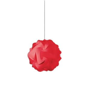 Dainolite Daino Ball Globus Small Red Pendant Dbl-s-795 - All