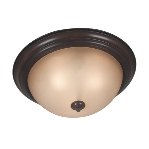 Kenroy Home Triomphe 3 Light Flush Mount Cocoa 80369Coco - All