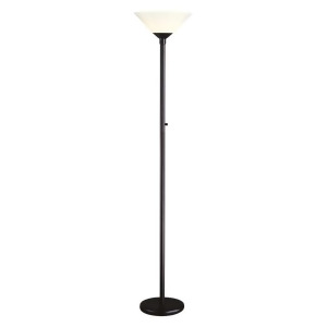 Adesso Aries Torchiere Black 7500-01 - All