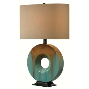 Kenroy Home Sesame Table Lamp Ceramic Glaze 32184Cg - All