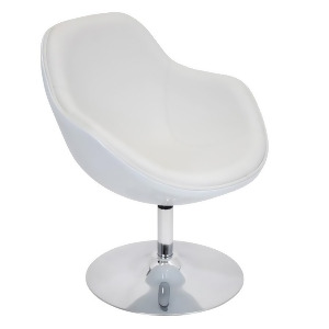 Lumisource Saddlebrook Chair White Chr-sdlbrkw - All