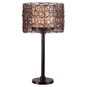Kenroy Home Tanglewood Outdoor Table Lamp Bronze 32219Brz - All