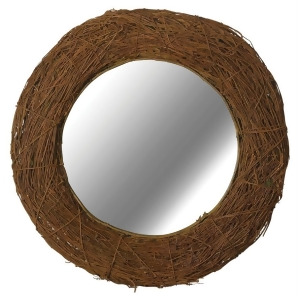 Kenroy Home Harvest Wall Mirror Natural Rattan 60204 - All