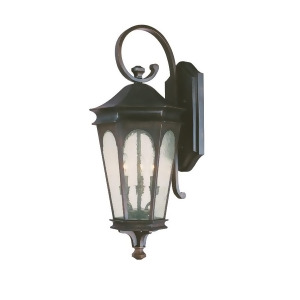 Capital Lighting Inman Park 3 Light Outdoor Lantern Old Bronze 9383Ob - All
