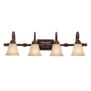 Capital Lighting Barclay 4 Light Vanity Fixture Chesterfield Brown 1524Cb-287 - All