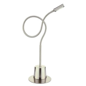 Adesso Eternity Extended Gooseneck Desk Lamp Satin Steel 5033-22 - All