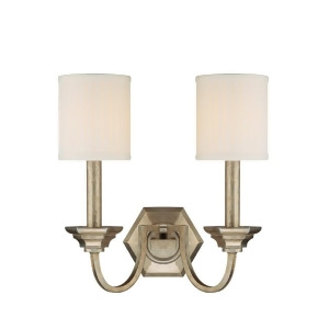 Capital Lighting Fifth Avenue 2 Light Sconce Winter Gold 1987Wg-484 - All