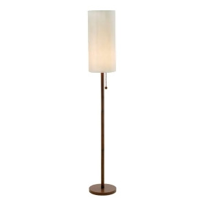 Adesso Hamptons Floor Lamp Walnut 3338-15 - All