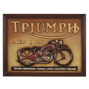 Ram Gameroom Pub Sign Triumph Speed Twin R504 - All