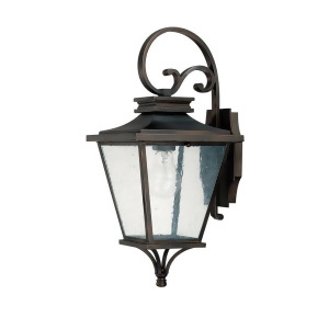 Capital Lighting Gentry 1 Light Outdoor Wall Lantern Old Bronze 9461Ob - All