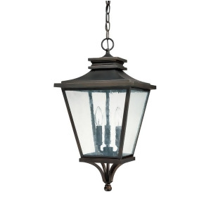 Capital Lighting Gentry 3 Light Outdoor Hanging Lantern Old Bronze 9465Ob - All