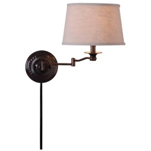 Kenroy Home Riverside Wall Swing Arm Lamp Copper Bronze 32217Cbz - All