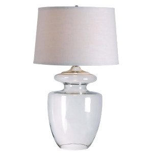 Kenroy Home Apothecary Table Lamp Clear Glass 32260Clr - All
