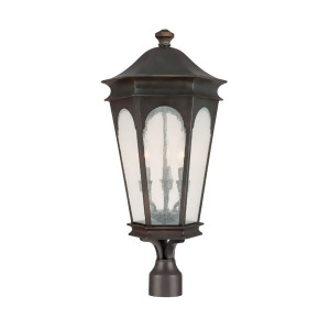Capital Lighting Inman Park 3 Light Post Lantern Med. Bronze 9387Ob - All