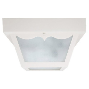 Capital Lighting Outdoor Poly Ceiling Fixture White 9239Wh - All