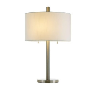Adesso Boulevard Table Lamp Satin Steel 4066-22 - All
