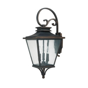 Capital Lighting Gentry 3 Light Outdoor Wall Lantern Old Bronze 9463Ob - All