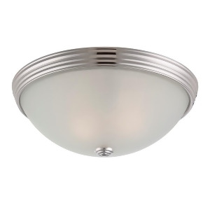 Savoy House 13 Flush Mount White Glass Polished Nickel 6-780-13-109 - All