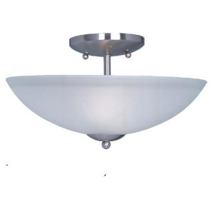 Maxim Lighting Logan Semi Flush Mount Satin Nickel 10042Ftsn - All