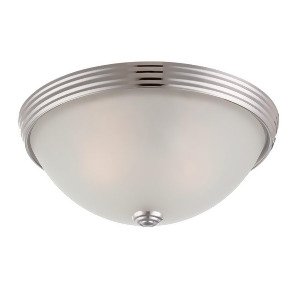 Savoy House 11 Flush Mount White Glass Polished Nickel 6-780-11-109 - All