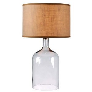 Kenroy Home Capri Table Lamp Clear Glass 32261Clr - All