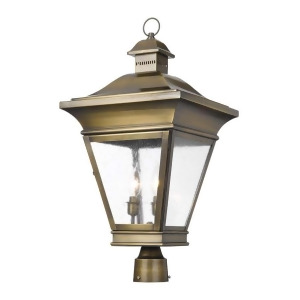 Elk Lighting Outdoor Post Lantern Reynolds Collection in Solid Brass 5239-Orb - All