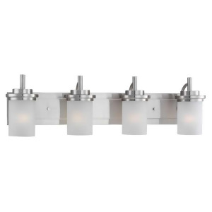 Sea Gull Lighting Four Light Wall/Bath in Brushed Nickel 44663-962 - All