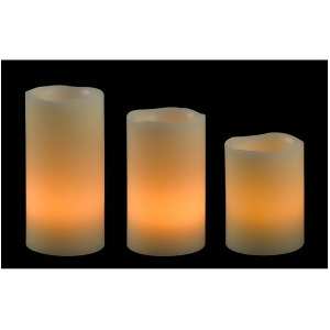 Kenroy Home Remote Candle Set Cream 32169Rcan - All