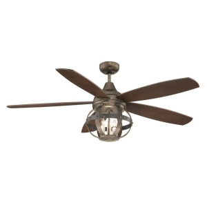 Savoy House Alsace 52 Ceiling Fan Reclaimed Wood Metal 52-840-5Cn-196 - All