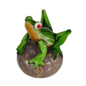 Dale Tiffany Frog On Ball Sculpture As13075 - All